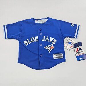NEW TORONTO BLUE JAYS MLB BASEBALL MAJESTIC KIDS JERSEY - 12M - #2 Tulowitzki